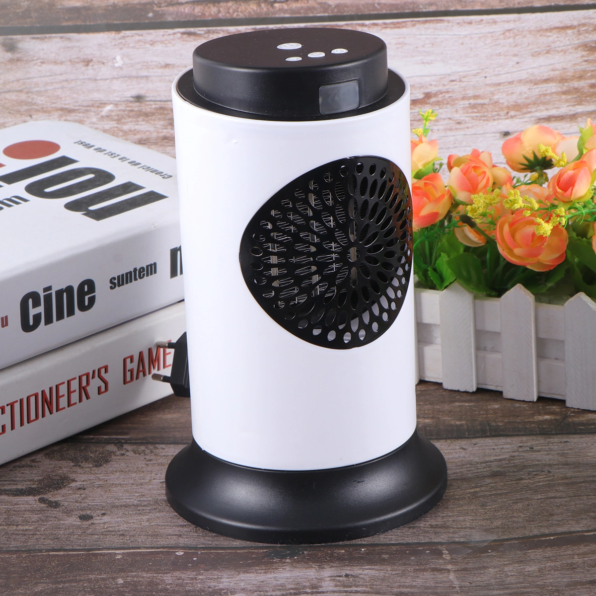 1PC LCD Mini Heater Electric Heater Warm Air Blower Household Heater with EU Plug