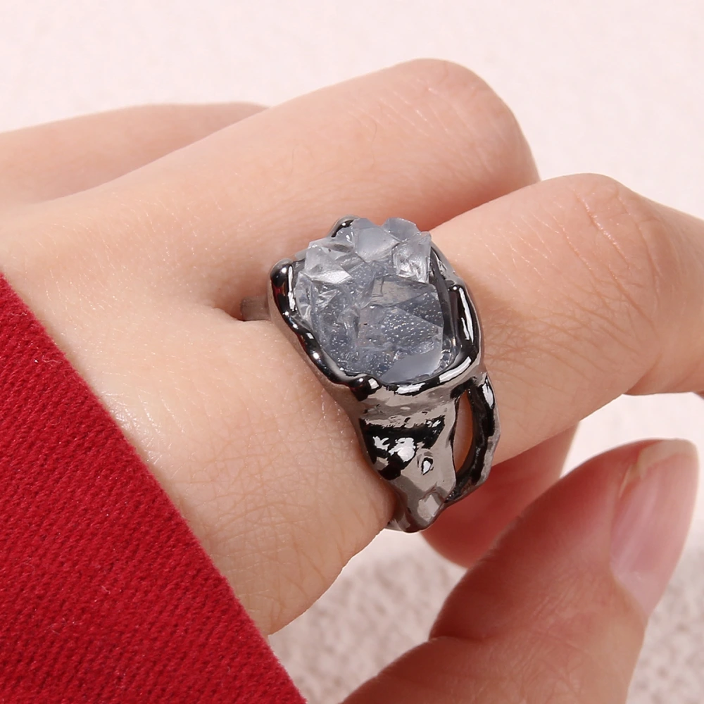 European And American Design Crystal Ring For Women