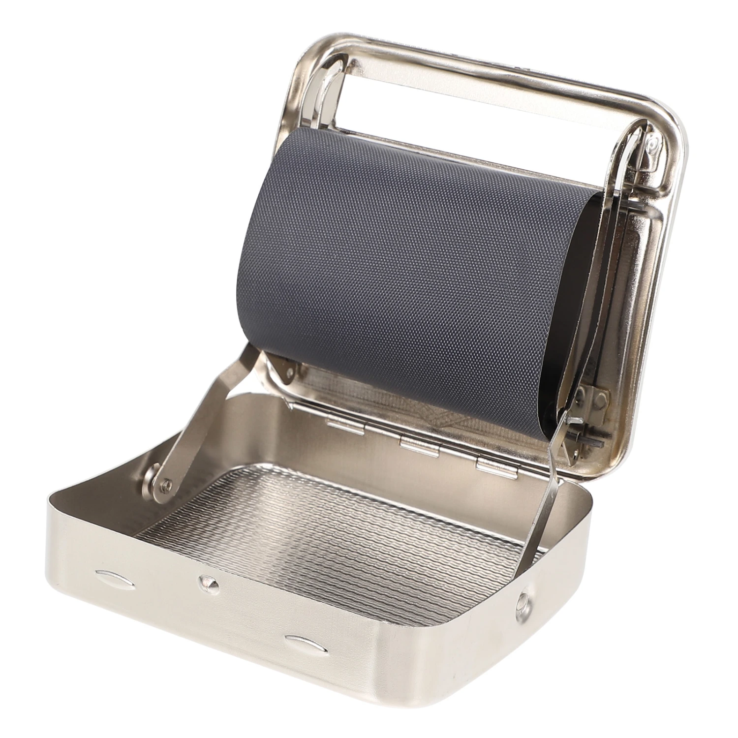 1Pc Cigarette Tobacco Rolling Machine Semi-automatic Cigarette Roller (Silver)