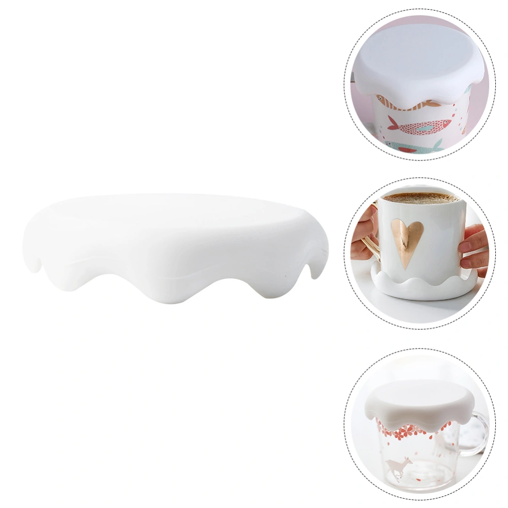 Silicone Cup Cover Cup Lid Cup Supplies Leak-proof Cup Cover Mug Cover