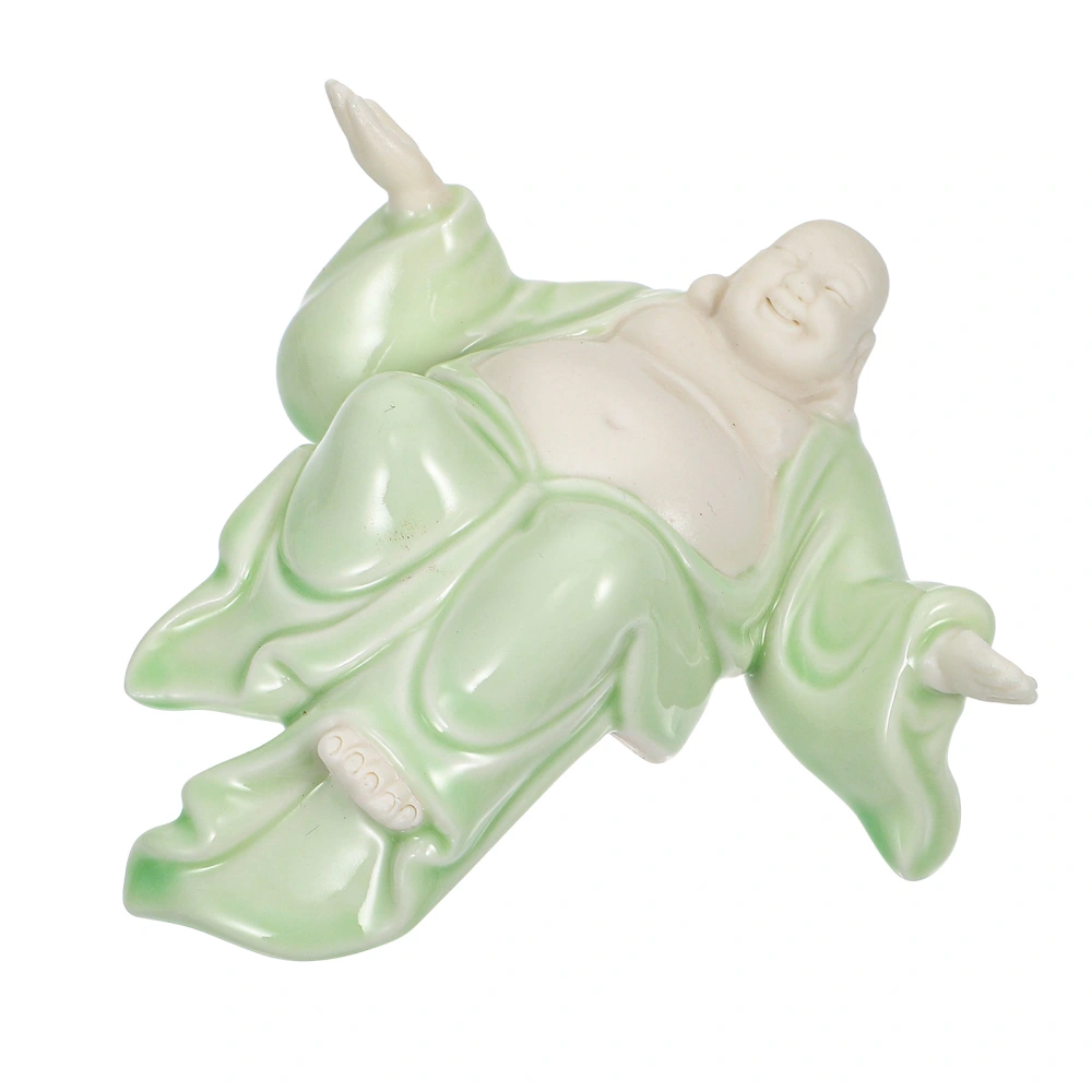 Creative Ceramic Maitreya Shape Desktop Office Housewarming Decoration