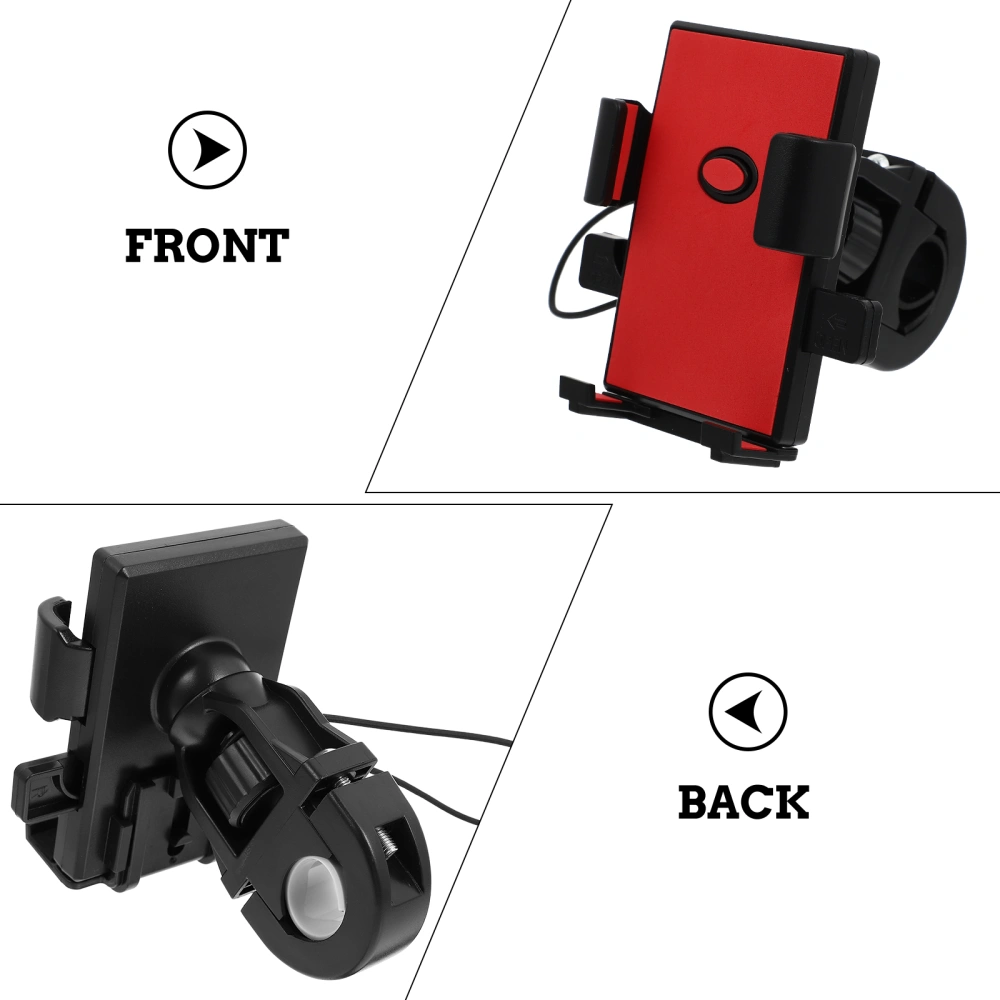 1pc Simple Phone Bracket Stylish Phone Clamp Practical Phone Navigation Mount