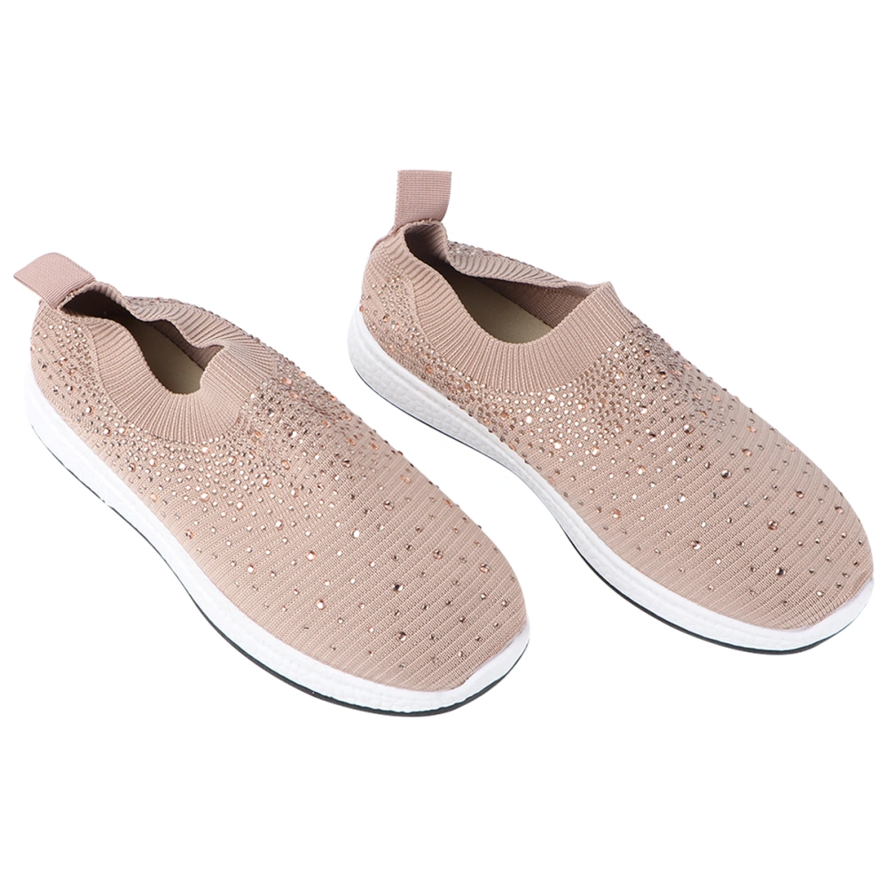 1Pair Women Sports Shoes Breathable Thin Bottom Shoes Four-seasons Wearing Shoes