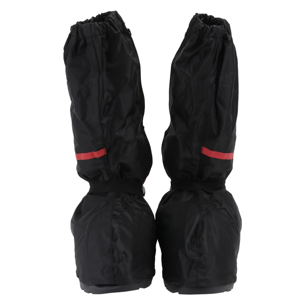 1Pair Waterproof Oxford Cloth Overshoes Outdoor Adults Shoes Cover Black