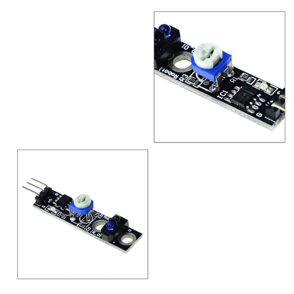 1pcs Intelligent Tracing Line Hunting Sensor Module Connector Compatible for