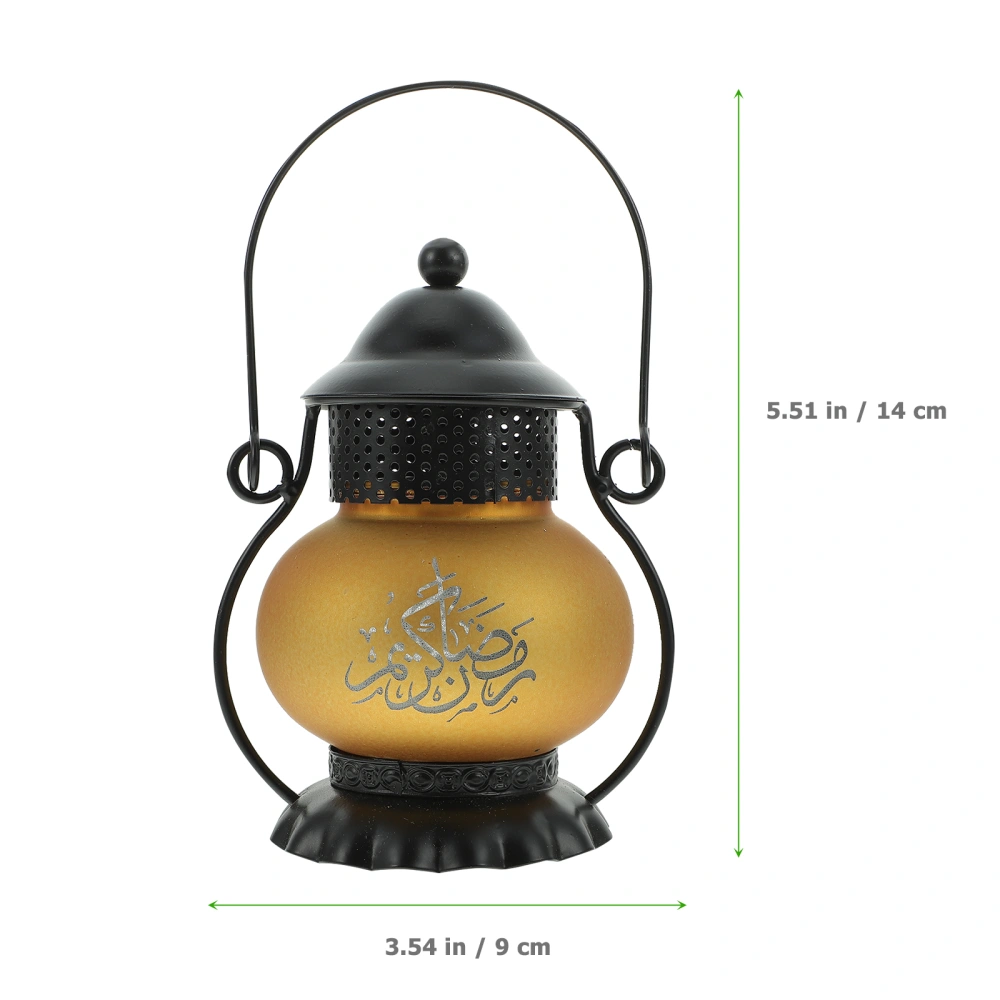 Ramadan Lantern Eid Mubarak LED Light Ramadan Decoration Festival Party Favor