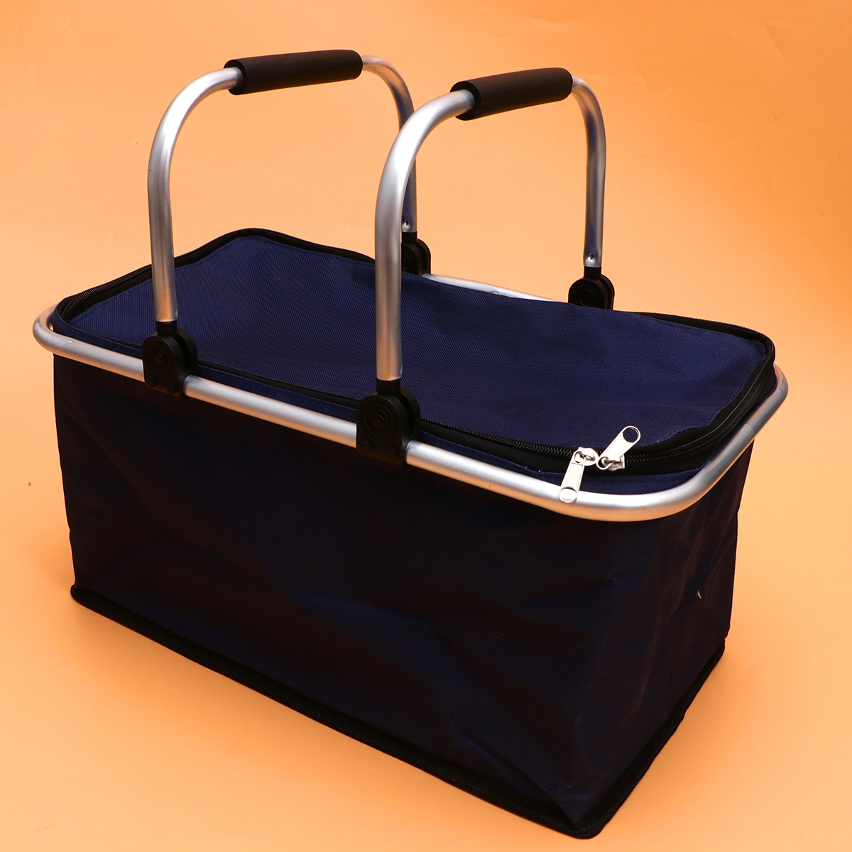 Thermal Box Outdoor Portable Incubator Food Preservation Box Insulated Lunch Box Storage Box for Picnic Camping Home (Navy)