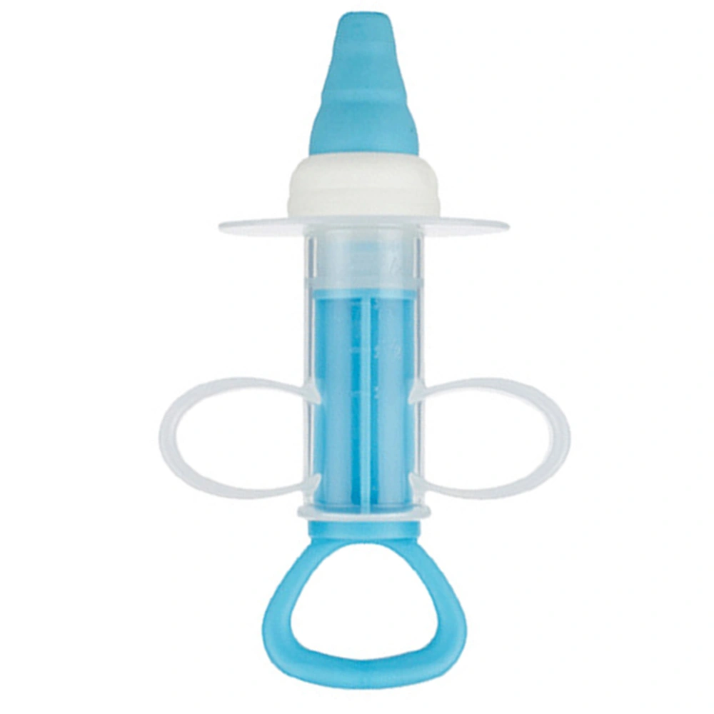 1pc  Type Medicine Feeder  Type Juice Squeeze Dropper Baby Products Supplies for Baby Toddler (Light Blue)