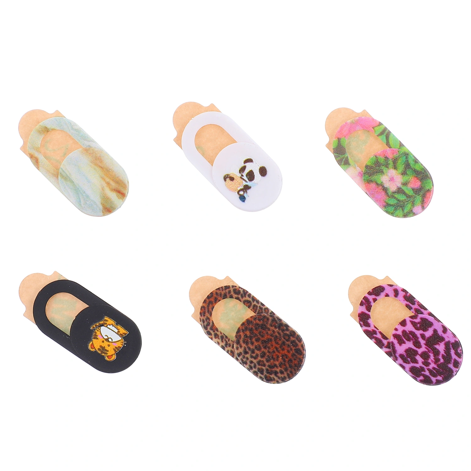 6pcs Laptop Phone Camera Slide Cover Notebook Webcam Cover Privacy Protector