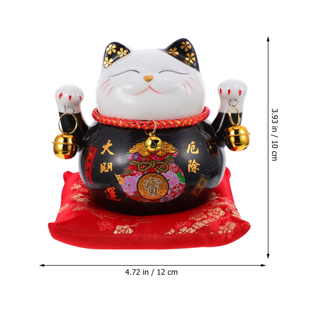 Ceramics Fortune Cat Ornament Creative Lovely Saving Pot Cartoon Piggy Banks