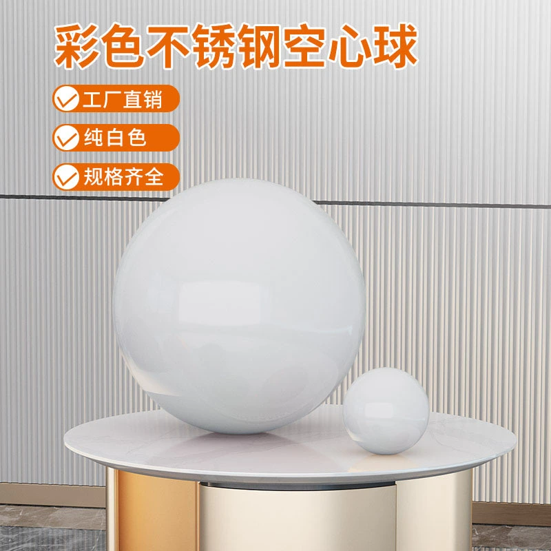 Stainless Steel Ball Mirror Surface Ball Colored Metal Ball Gazing Globe Mirror Ball Garden Ball Decor