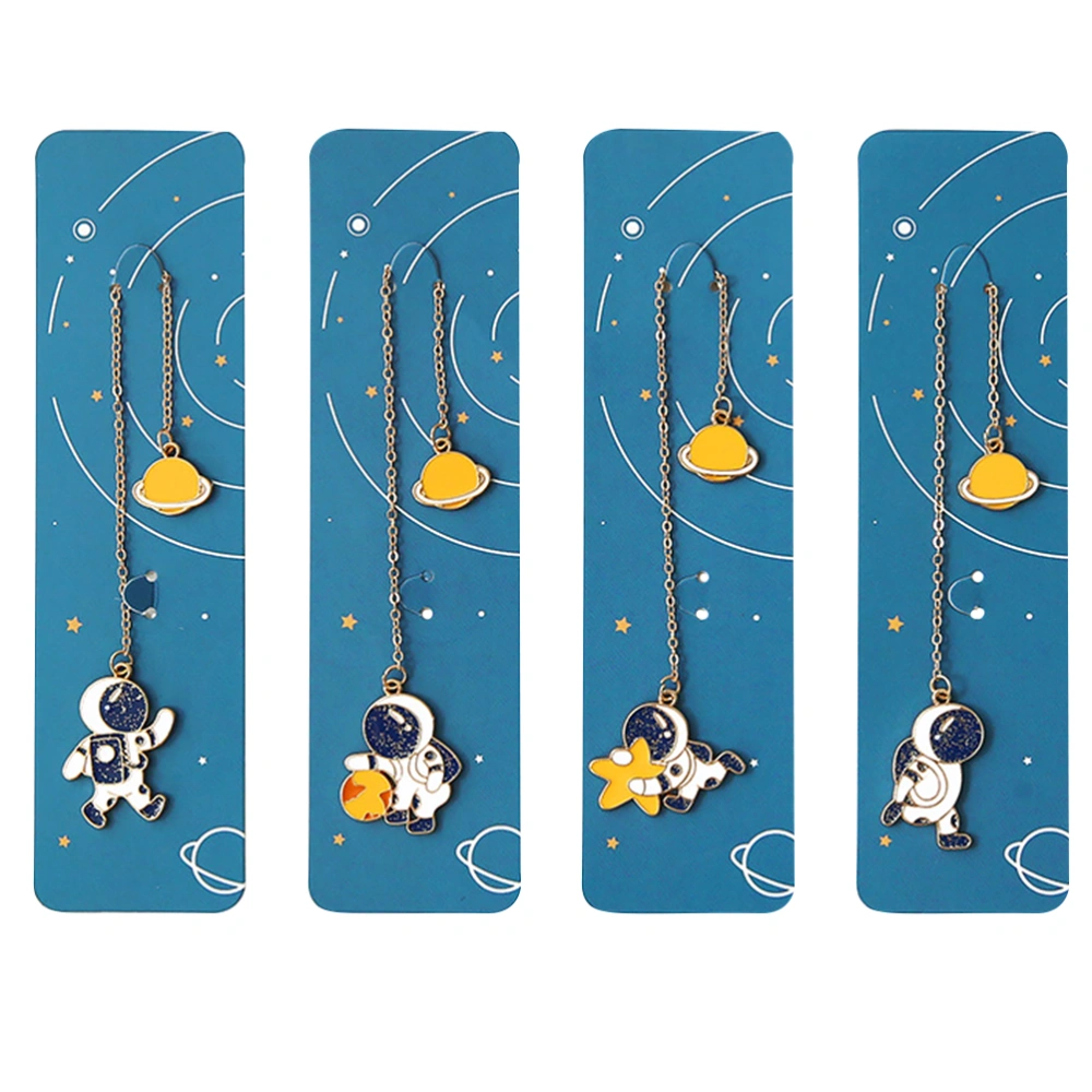 4pcs Delicate Bookmark Decorative Bookmark Decor Creative Graduation Souvenir