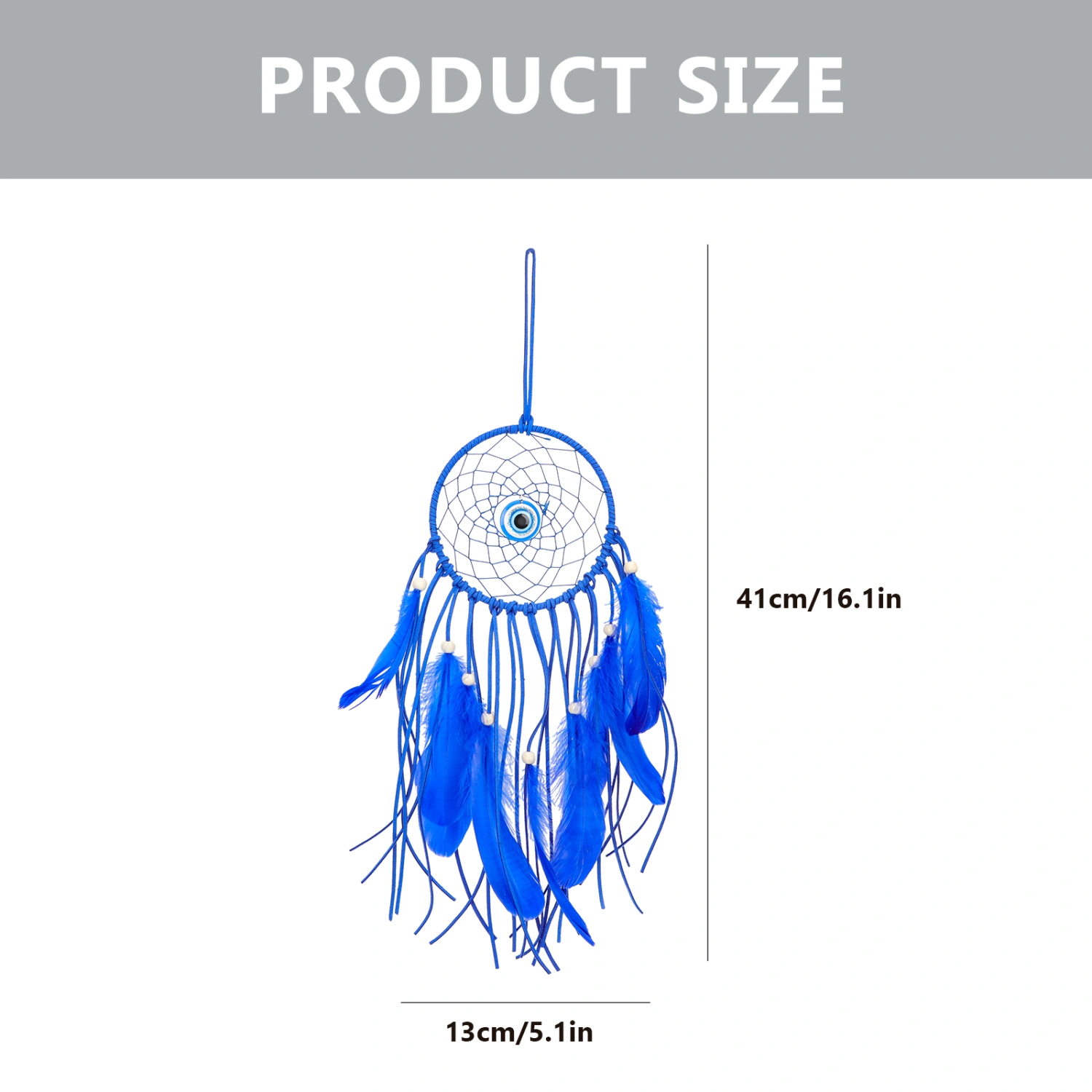 Eye of The Devil Dream Catcher Bohemian Style Bedroom Hanging Adornment