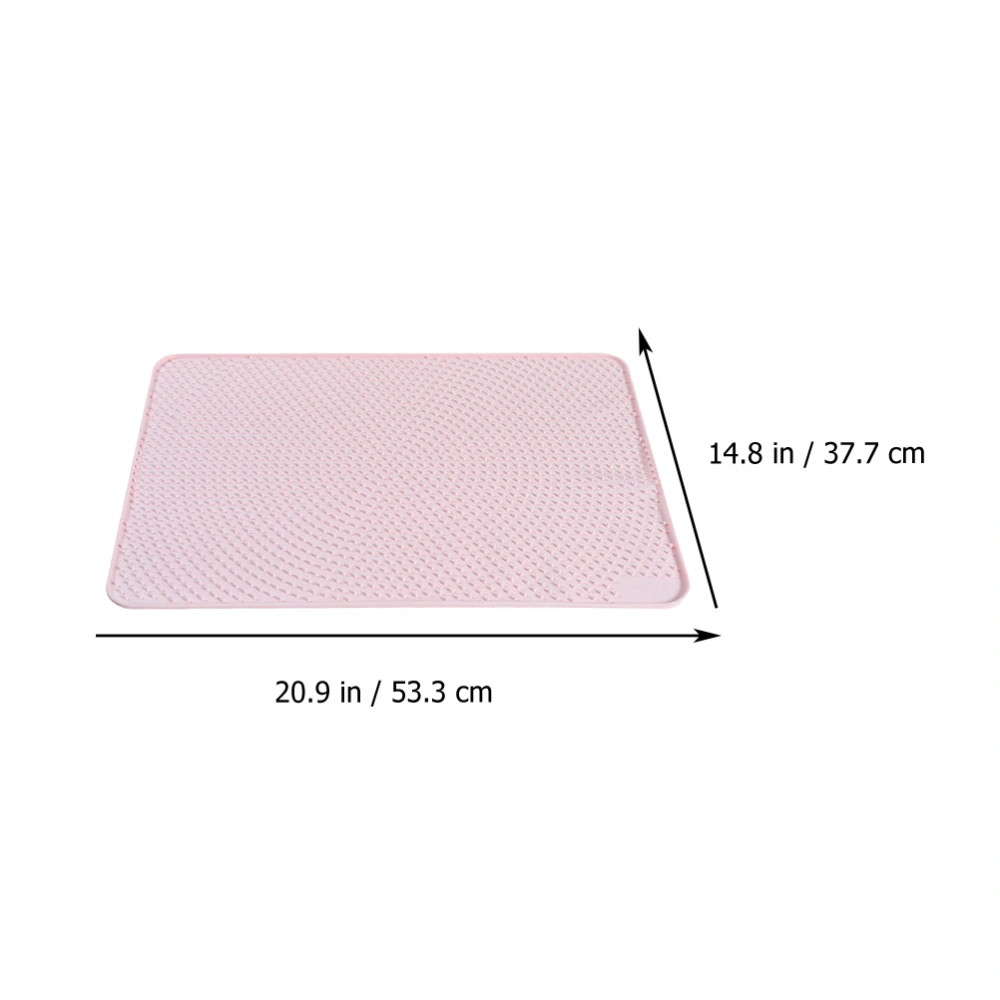 1Pc Food Feeding Mat Waterproof Pet Placemat Anti-Slip Pad Car Mat Pet Supplies