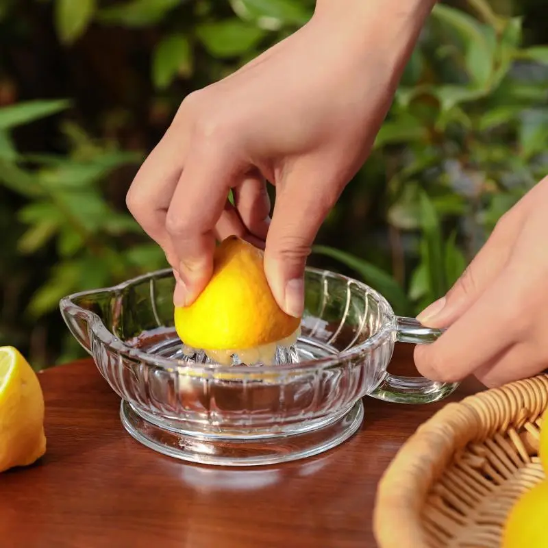 Glass Juicer Fruit Juice Squeezer Tool Manual Lemon Juicer Convenient Citrus Juicer Home Supply