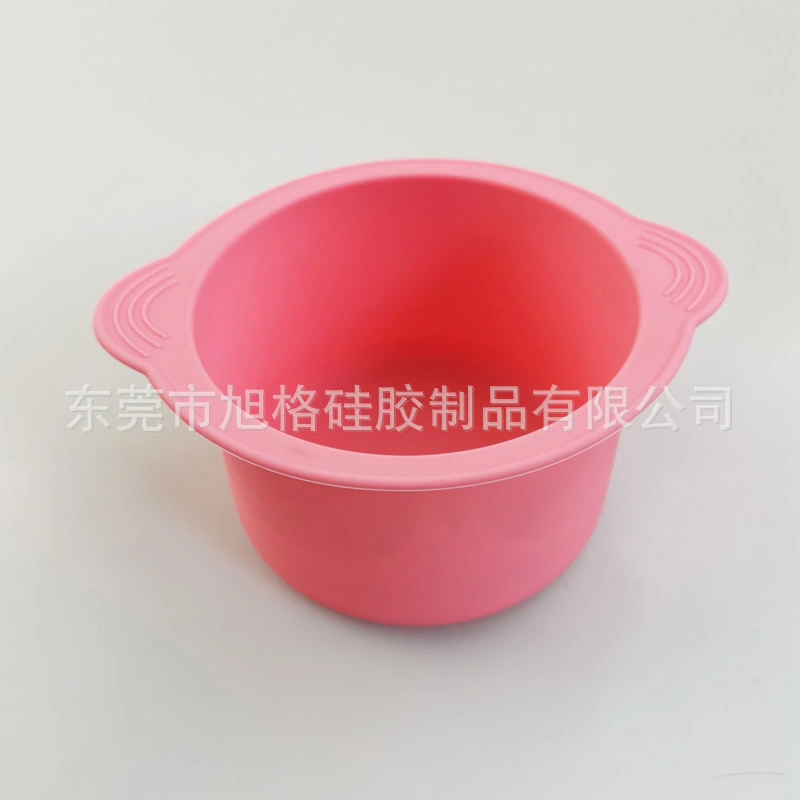 1 Set of Wax Hair Melting Container Wax Heater Inner Bowl Foldable Mask Bowl with Stirring Sticker(400ml)