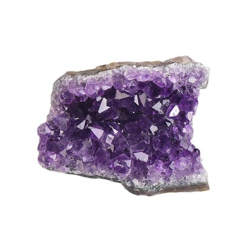 Natural Amethyst Cluster Decoration Irregular Crystal Cluster Tabletop Shiny Amethyst Ornament