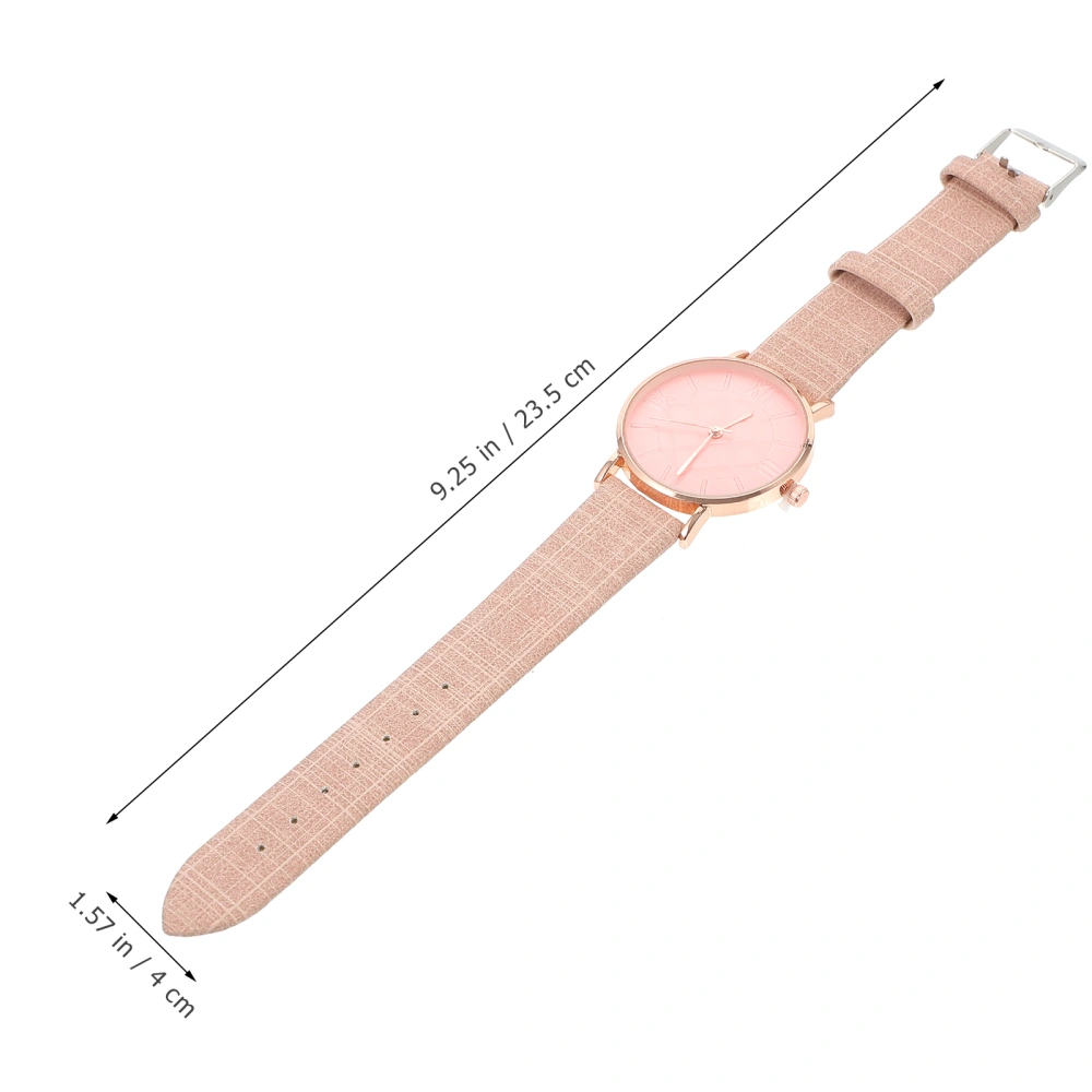 1pc Premium Lady Watch Creative Fashion Watch Durable Roman Numeral Watch