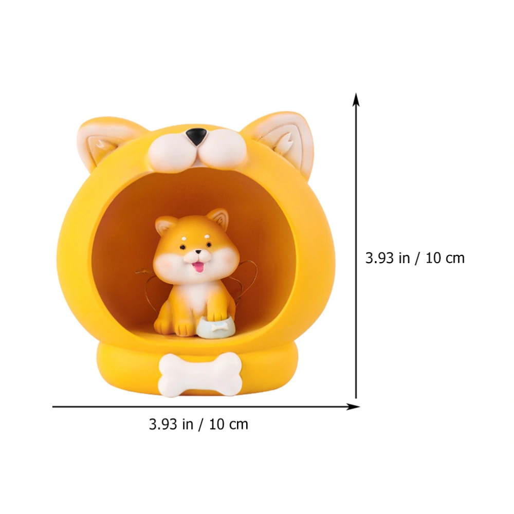 Creative Shiba Inu Shaped Bedside Lamp Bedroom Table Lamp Simple Desk Lamp