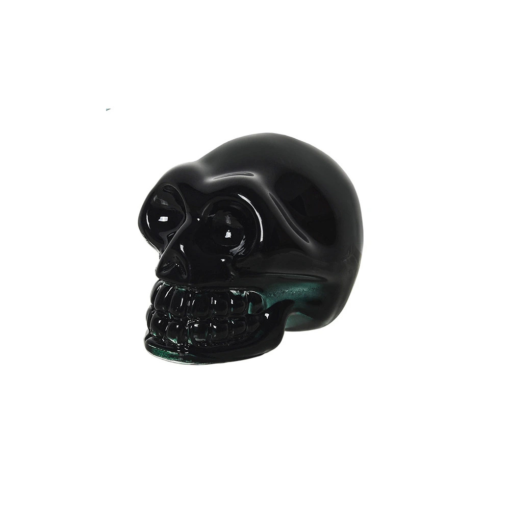 Halloween Decoration Scary Ghost Head Skull Head Figure Desktop Crystal Ornament