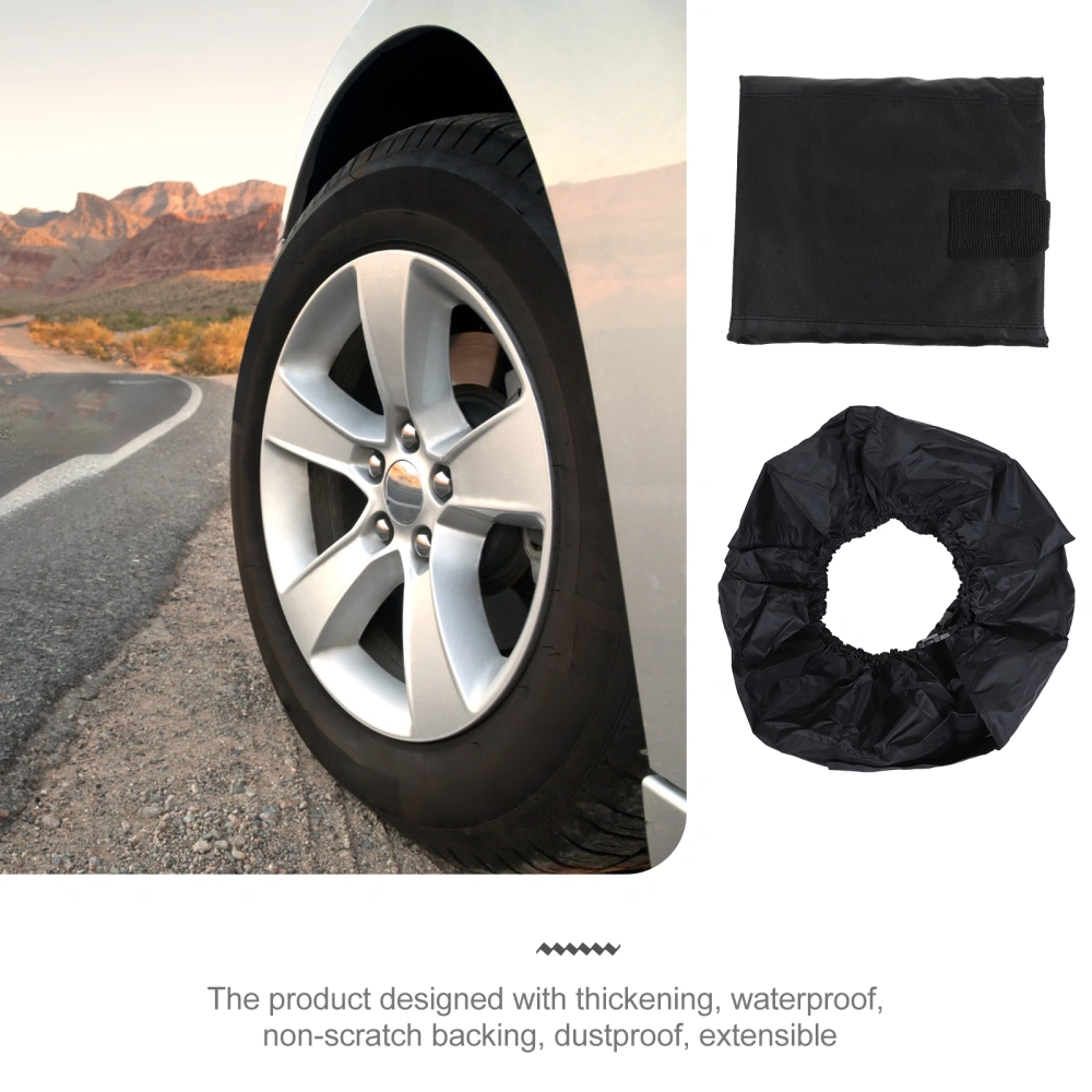 Tire Covers Sun Snow Tire Protector Covers Waterproof Universal Tire Cover