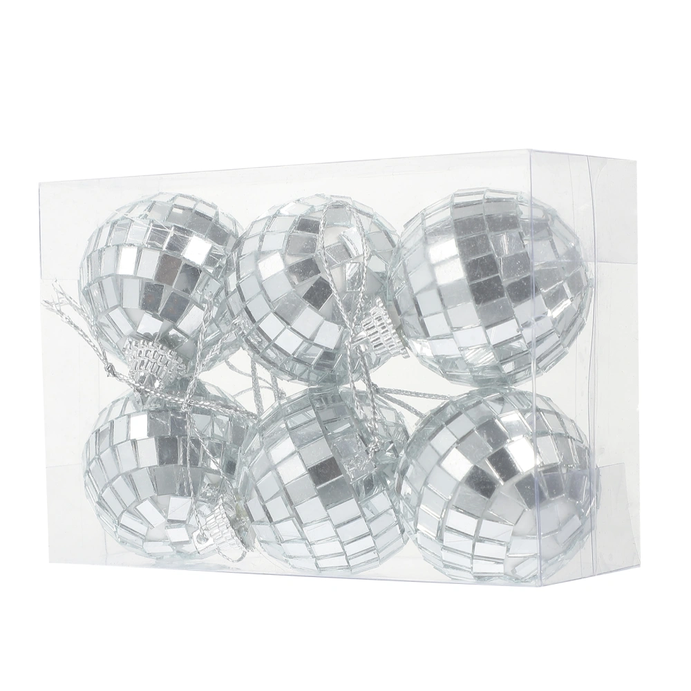 6Pcs Chic Style Bar Ktv Disco Ball Mirror Ball Decoration Party DJ Stage Using Decor