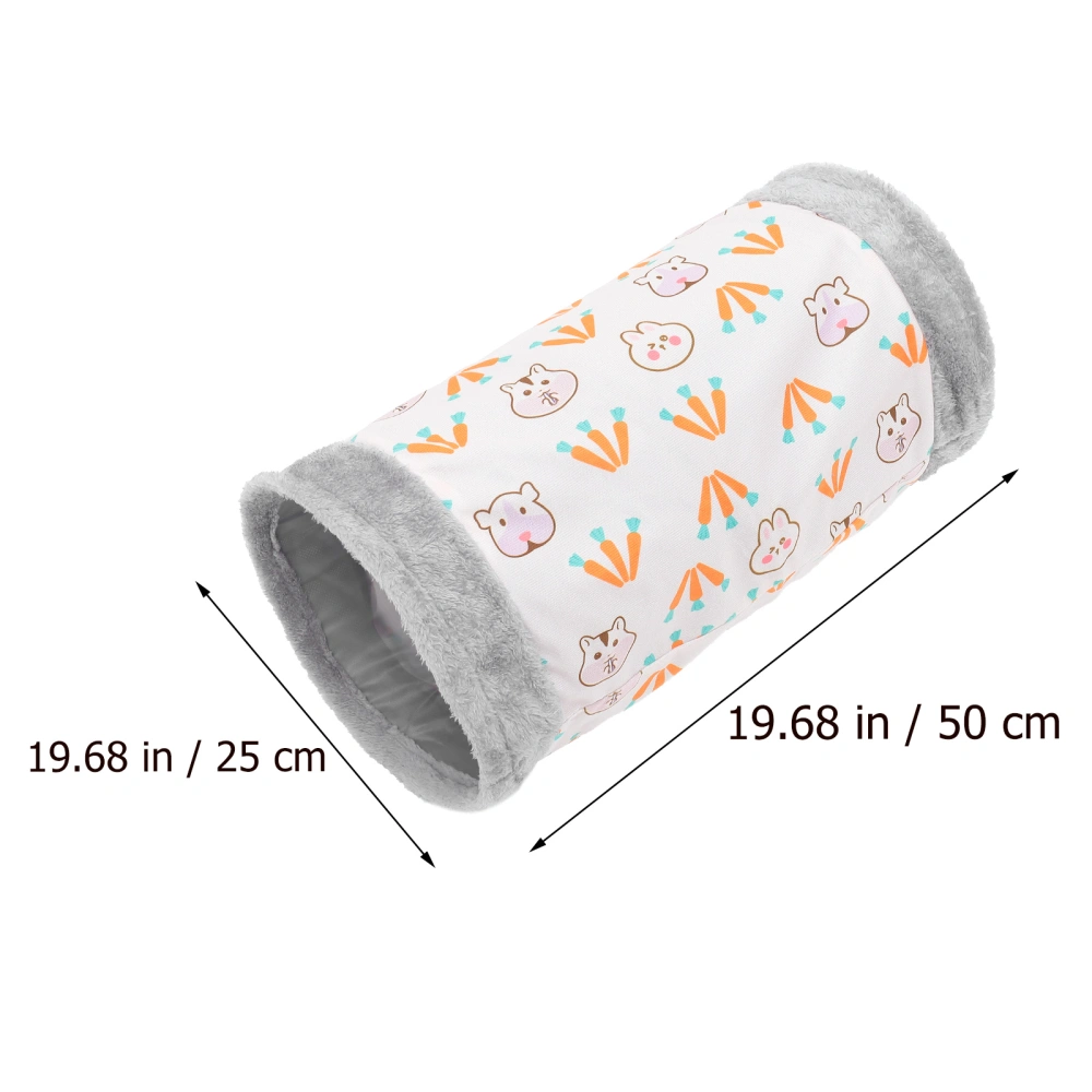 Rabbit Tunnel Toy Bunny Hideout Tunnel Small Pets Sleeping Tunnel Comfortable Pets Tunnel Toy