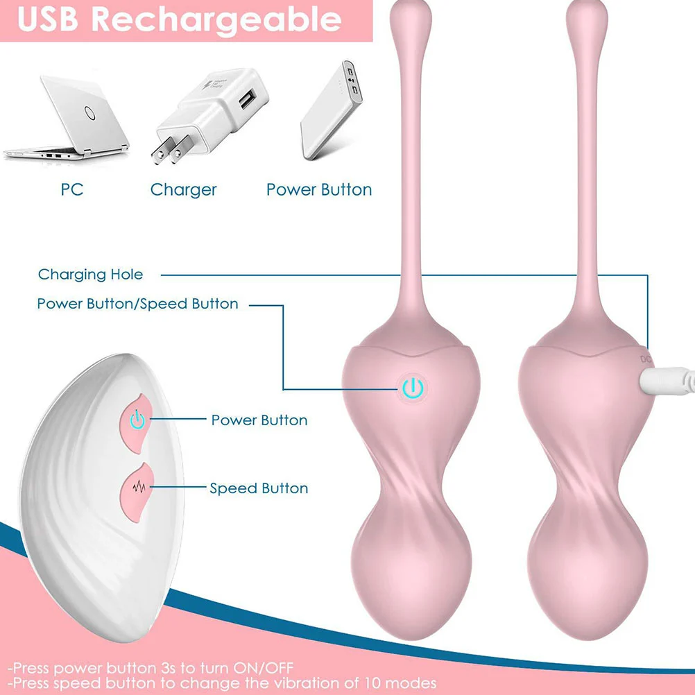 3pcs Pelvic Floor Trainer Tightening Strengthen Bladder Control Exerciser