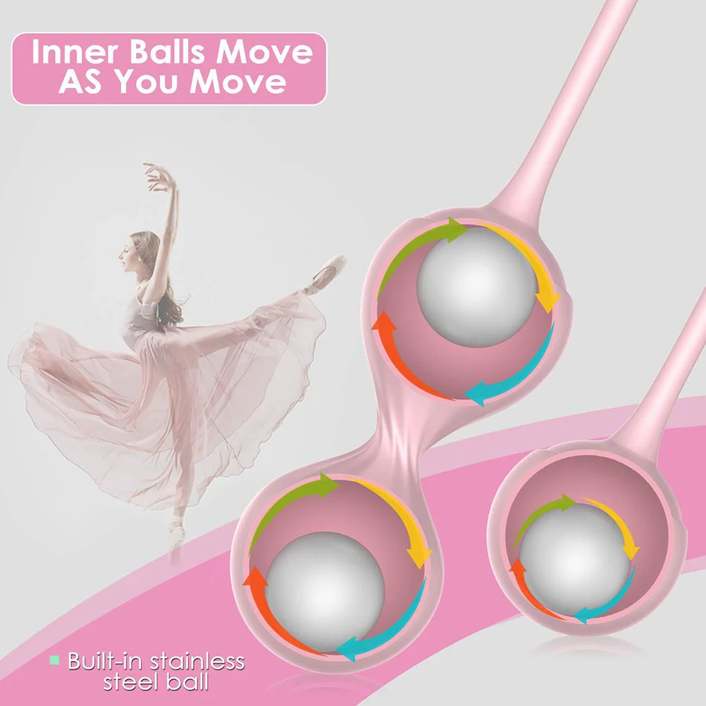 3pcs Pelvic Floor Trainer Tightening Strengthen Bladder Control Exerciser