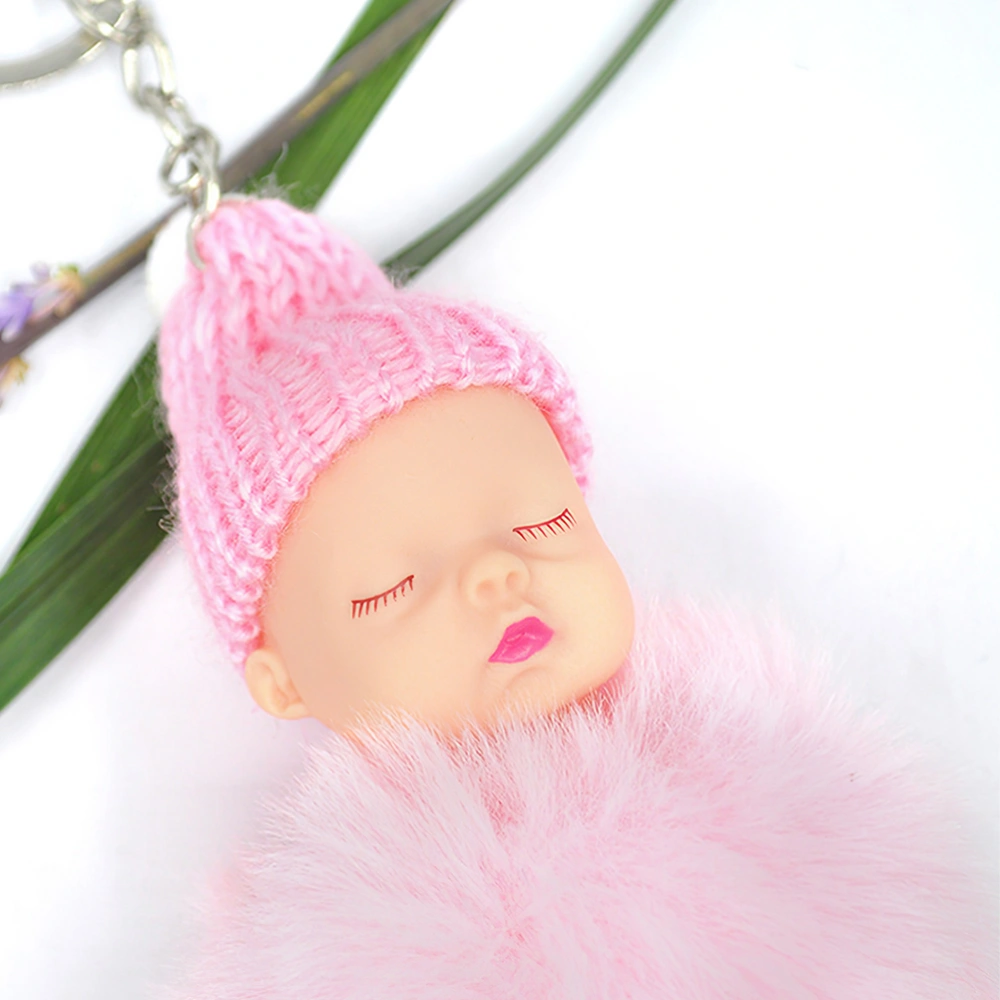 20Pcs Vinyl Small Doll Heads Keychain Doll Heads Doll Craft Making Heads DIY Supply