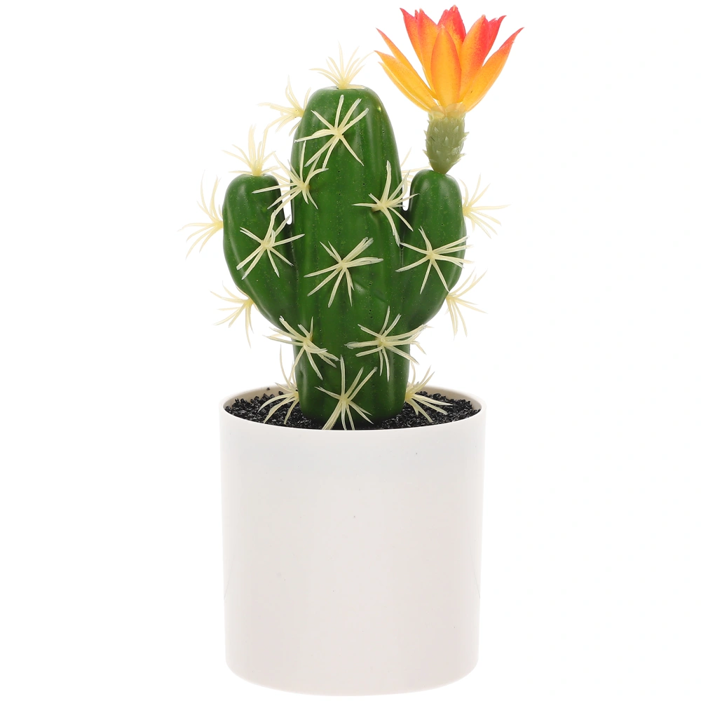 Fake Cactus Bonsai Plant Living Room Fake Flower Artificial Plant Plastic Cactus