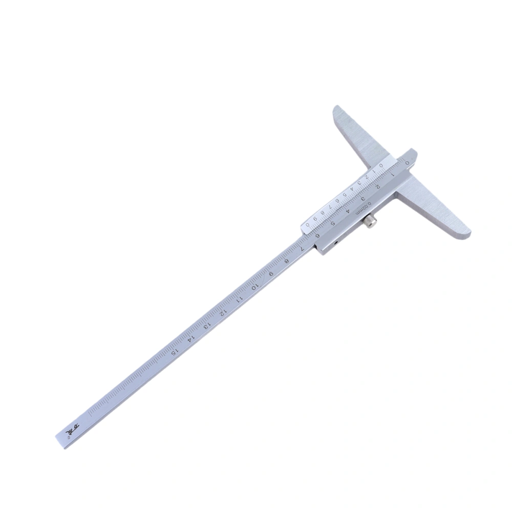 0-150mm Depth Gauge Durable Depth Vernier Caliper Accurate Measuring Tool Depthometer with Box