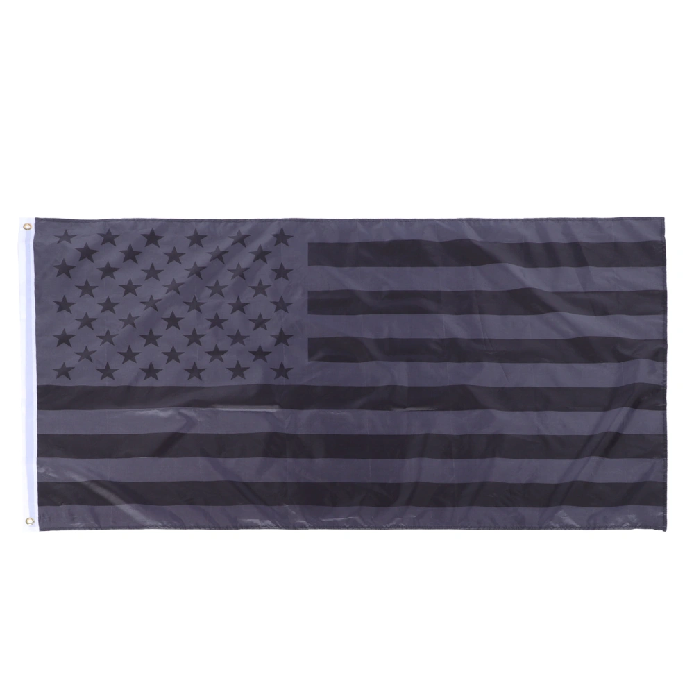 1Pc Creative Decorative Black America Flag for Home Garden Company Decor