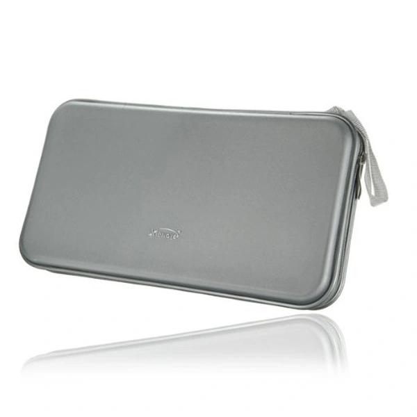 E80 Portable Plastic 80 Disc CD DVD VCD Wallet Storage Bag Case Holder Organizer (Grey)