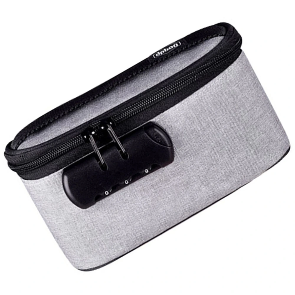 Practical Stamper Storage Box Multifunctional Seal Storage Bag with Coded Lock