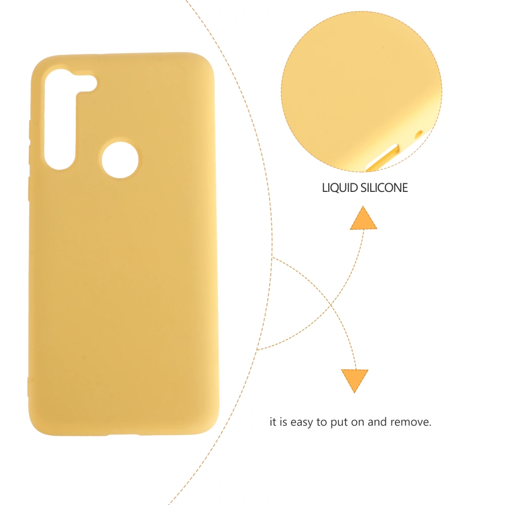 Phone Cover Silicone Anti-Fall Phone Case Shell Compatible for Moto G8 Power