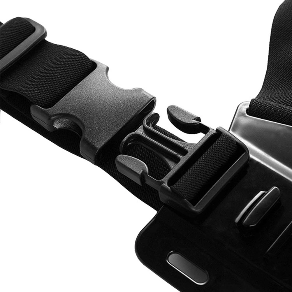 1 Set Sports Motion Camera Accessories Chest Strap Body Tripod Harness Belt Compatible for Gopro Hero 4 3+ 3 2 1 (Black)