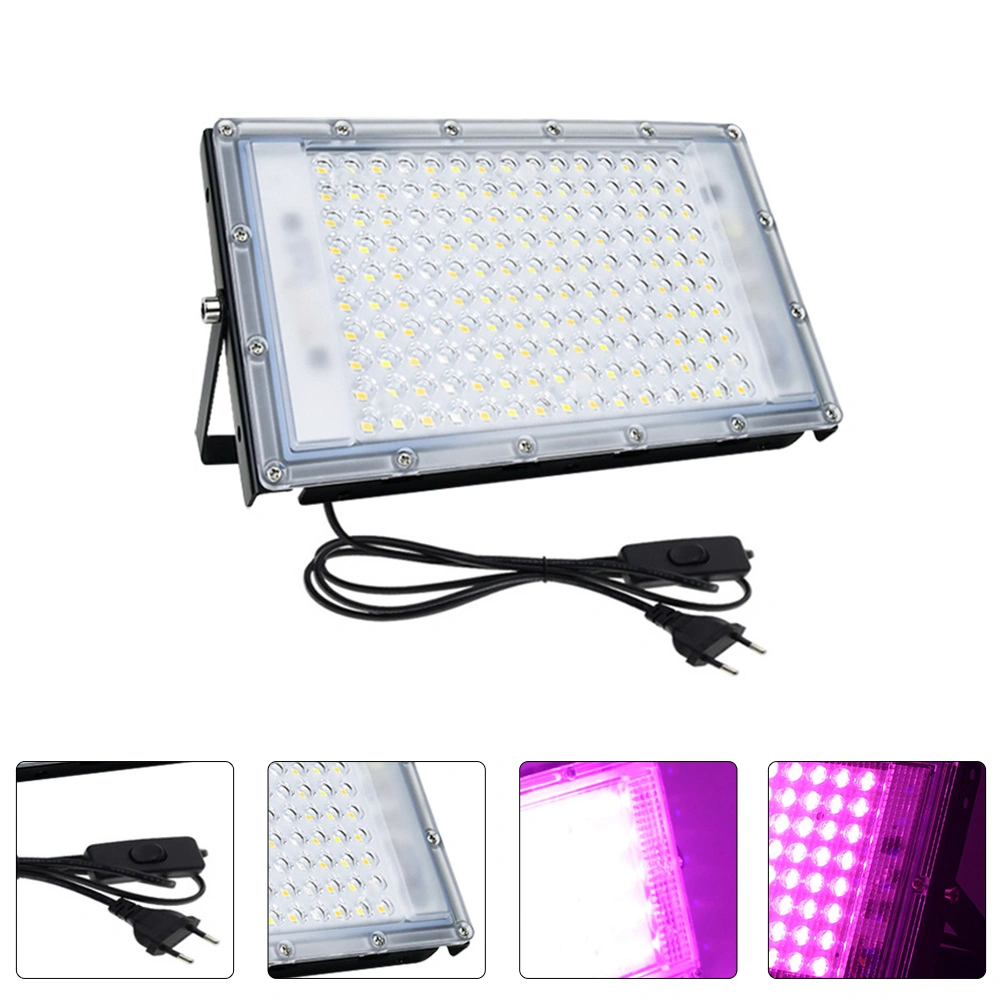 1Pc LED Grow Light Full Spectrum LED Grow Light Plant Growing Lamp (EU Plug)