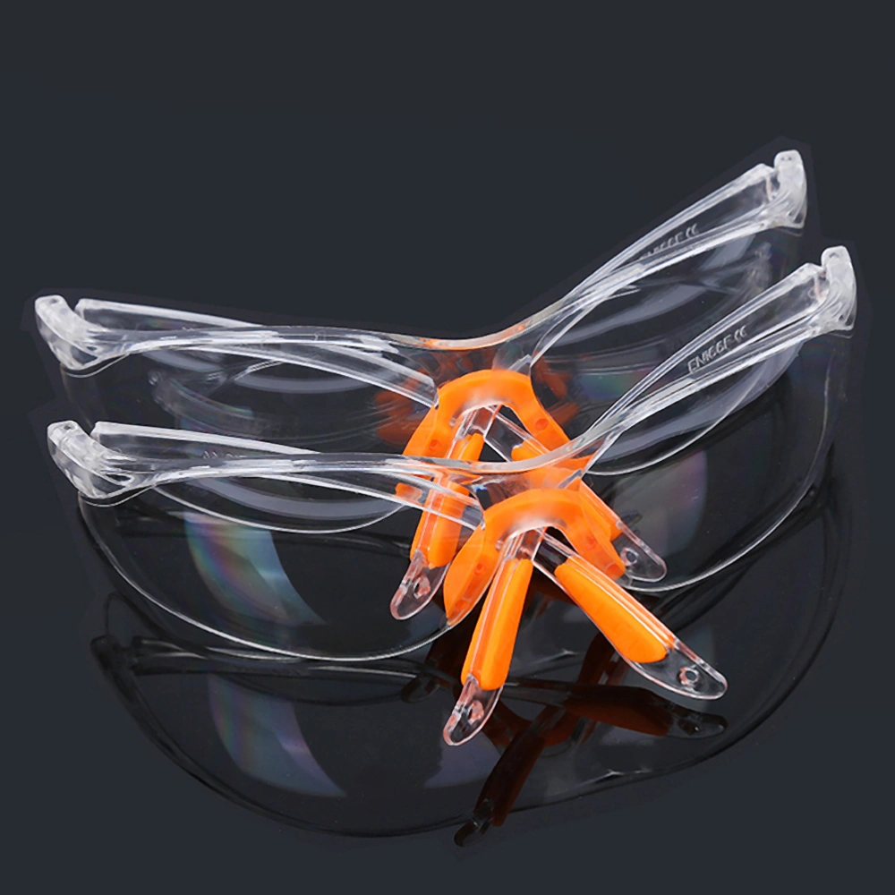 4pcs Windproof Goggles Anti-fog Eye Protective Glasses Resistance Eye Protection Goggles (4pcs/Box)