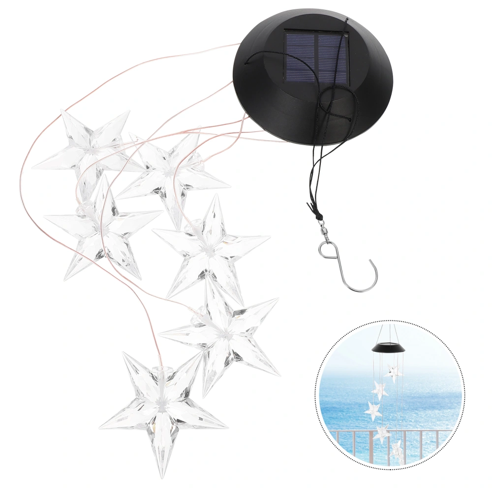 Creative Solar Wind Chime Light Delicate Wind Chime Light Chic Wind Chime