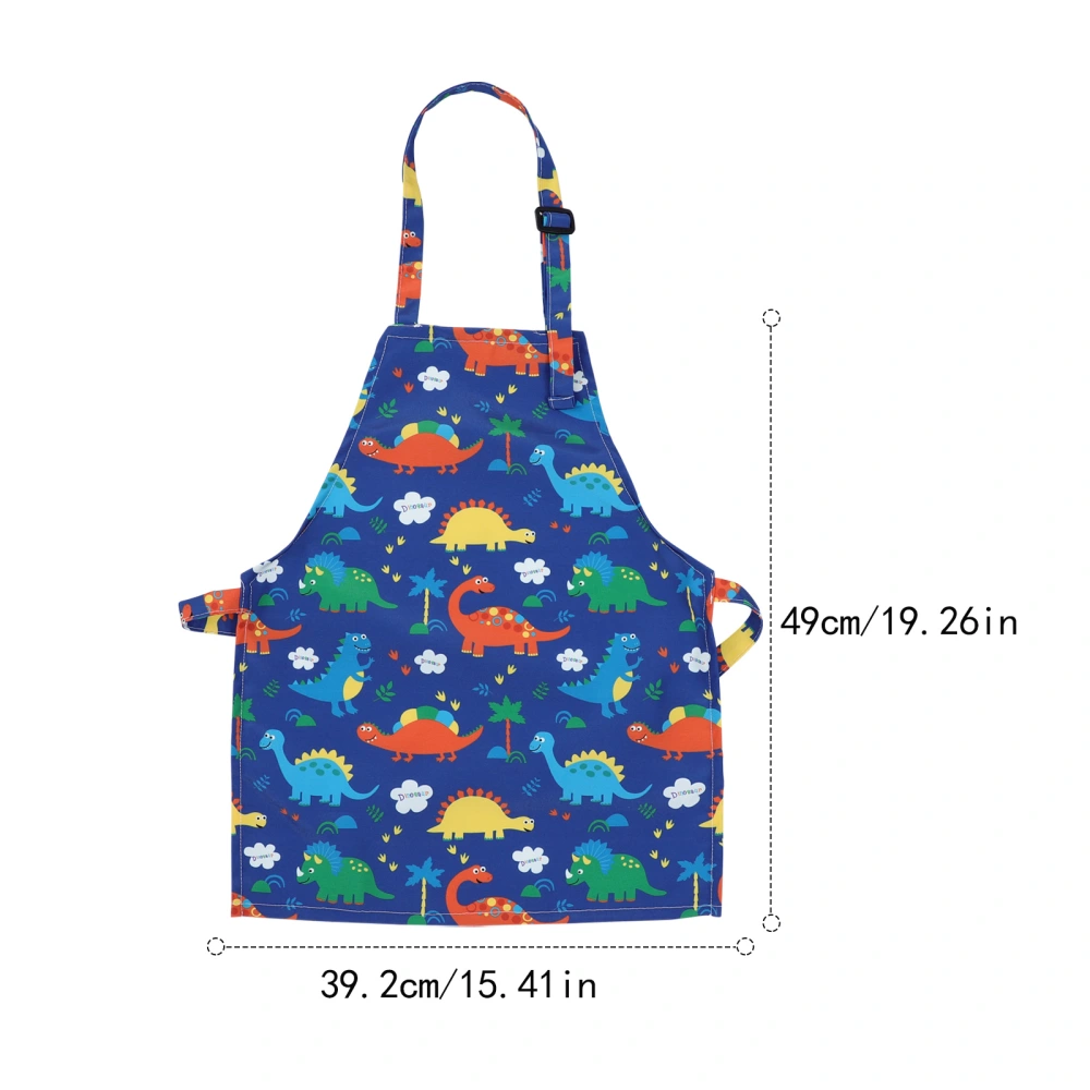 Kid Apron Adjustable Kitchen Cooking Chef Apron Children Painting Apron