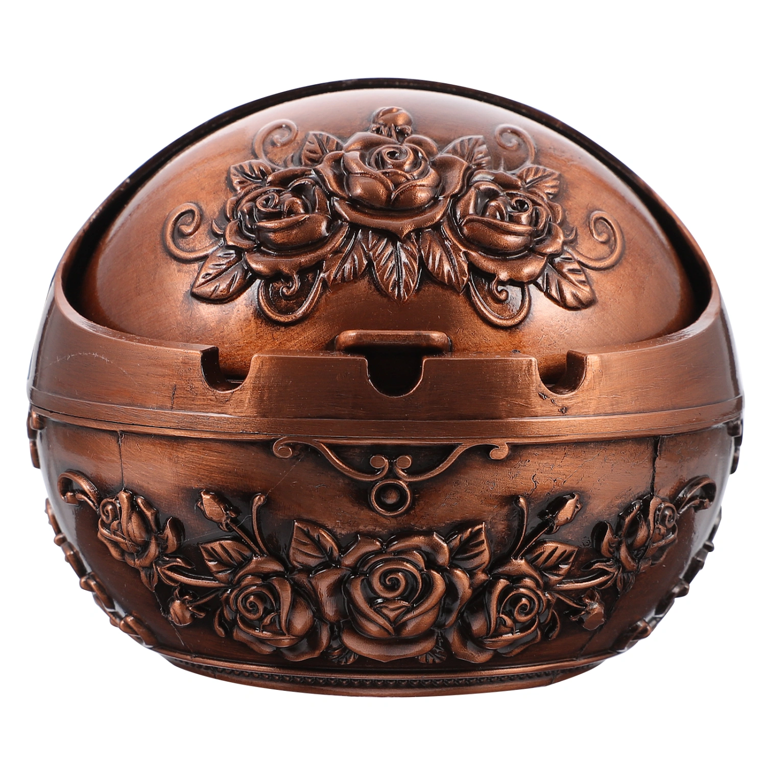 1PC Retro European Type Ashtray with Lid Chic Household Ashtray Adornment