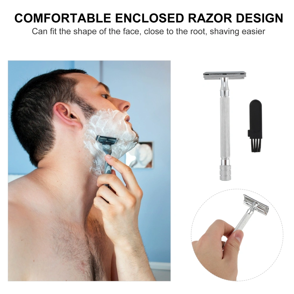 Safety Razor Premium Reusable Razor Double Razor Eco Friendly Facial Razor