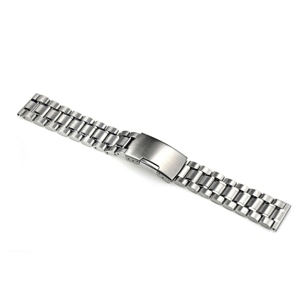 Universal 16MM Stainless Steel Watch Mesh Replacement Quick Release Watchband Strap (Silver)