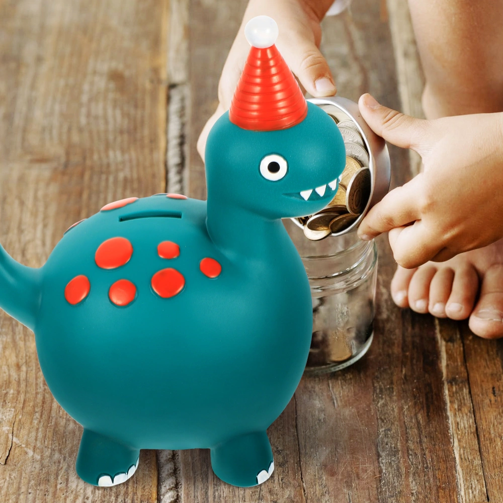 Dinosaur Piggy Bank Vinyl Coin Bank Piggy Bank Decor Dinosaur Ornament