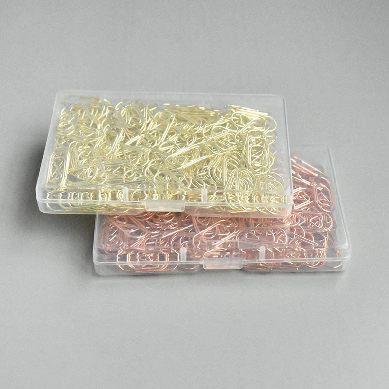 150pcs Paper Clips Delicate Paperclips Cute Paper Memo Clips Document Clips Metal Paperclips