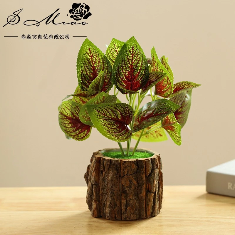 Artificial Bonsai Plant Decoration Desktop Potted Plant Ornament Simulation Bonsai Model