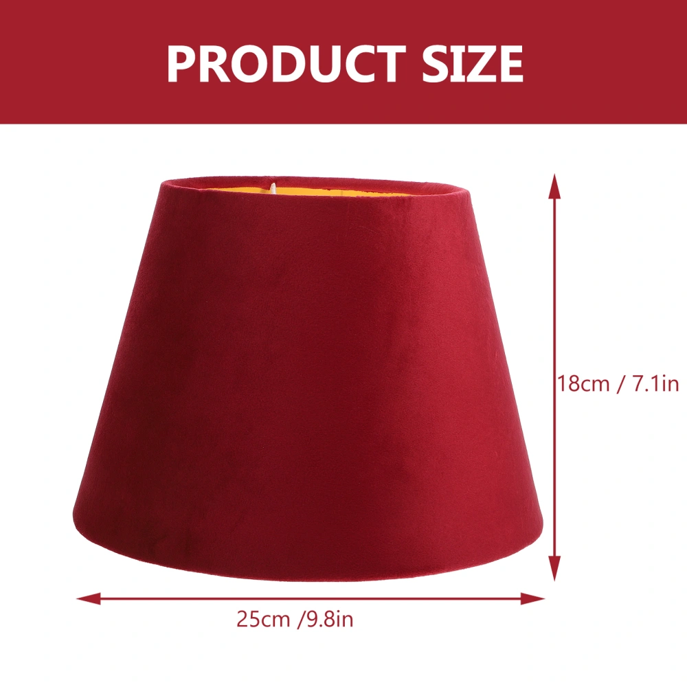 1pc Exquisite Cloth Lampshade Home Lamp Cover Adorn Housewarming Lampshade Gift