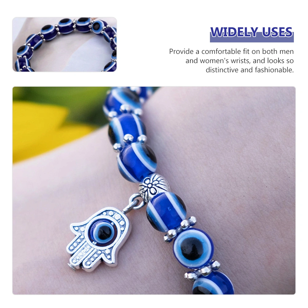 Evil Eye Bracelet Beaded Evil Eye Jewelry Gift for Women Men Boys Girls