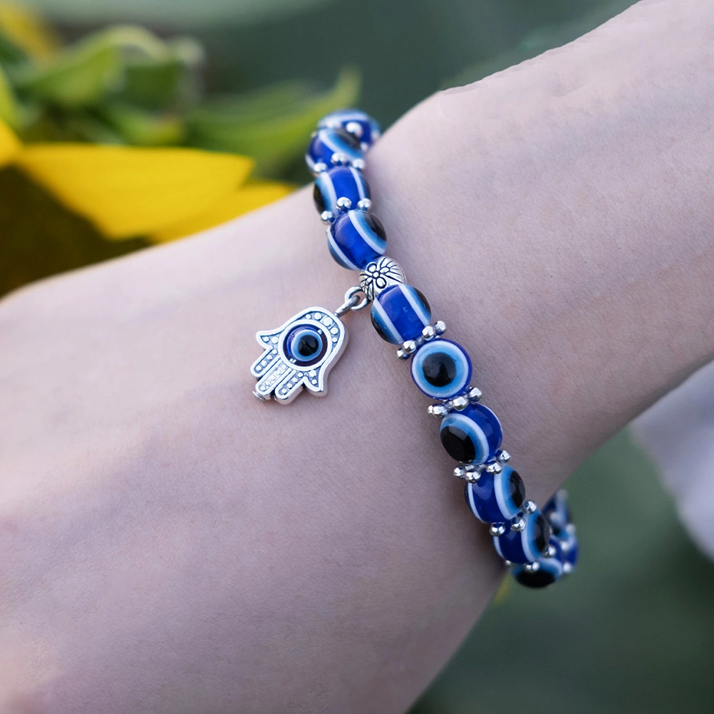 Evil Eye Bracelet Beaded Evil Eye Jewelry Gift for Women Men Boys Girls